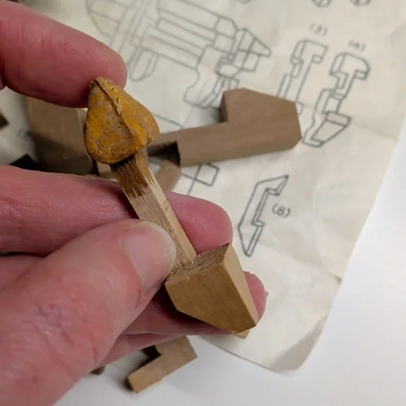 ❤️5/10 Wood Puzzle Pig - Picture 5 of 7